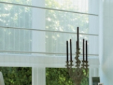 White Roman Blinds